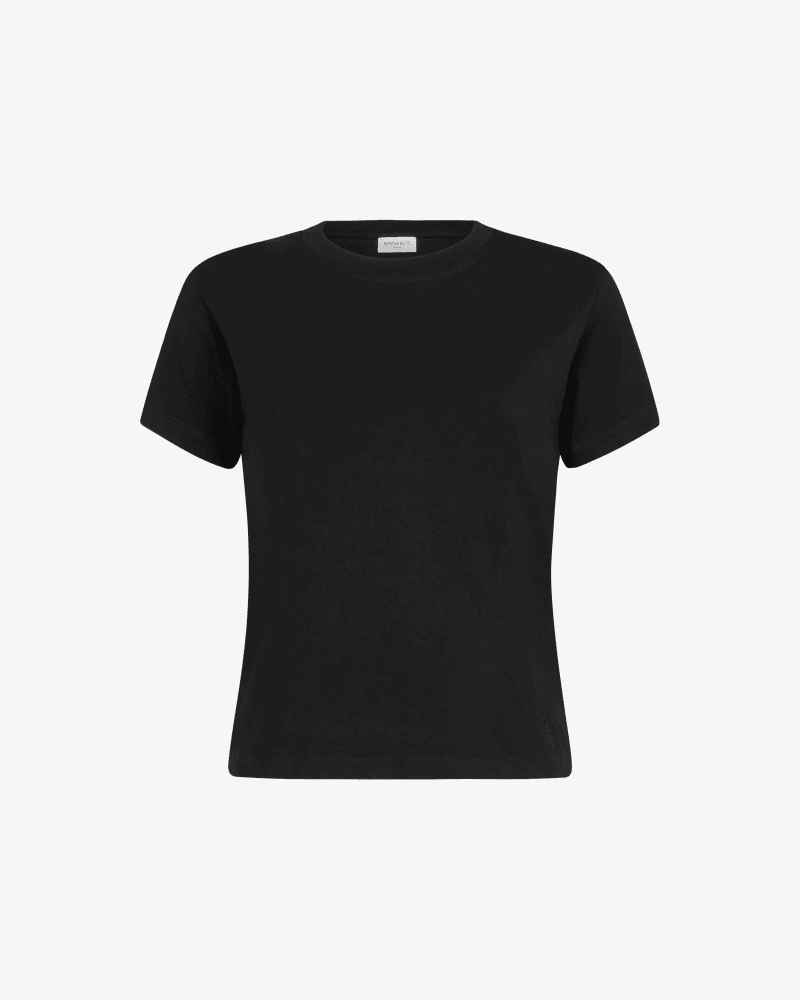 Classic Cotton Short Sleeve T-Shirt - Black