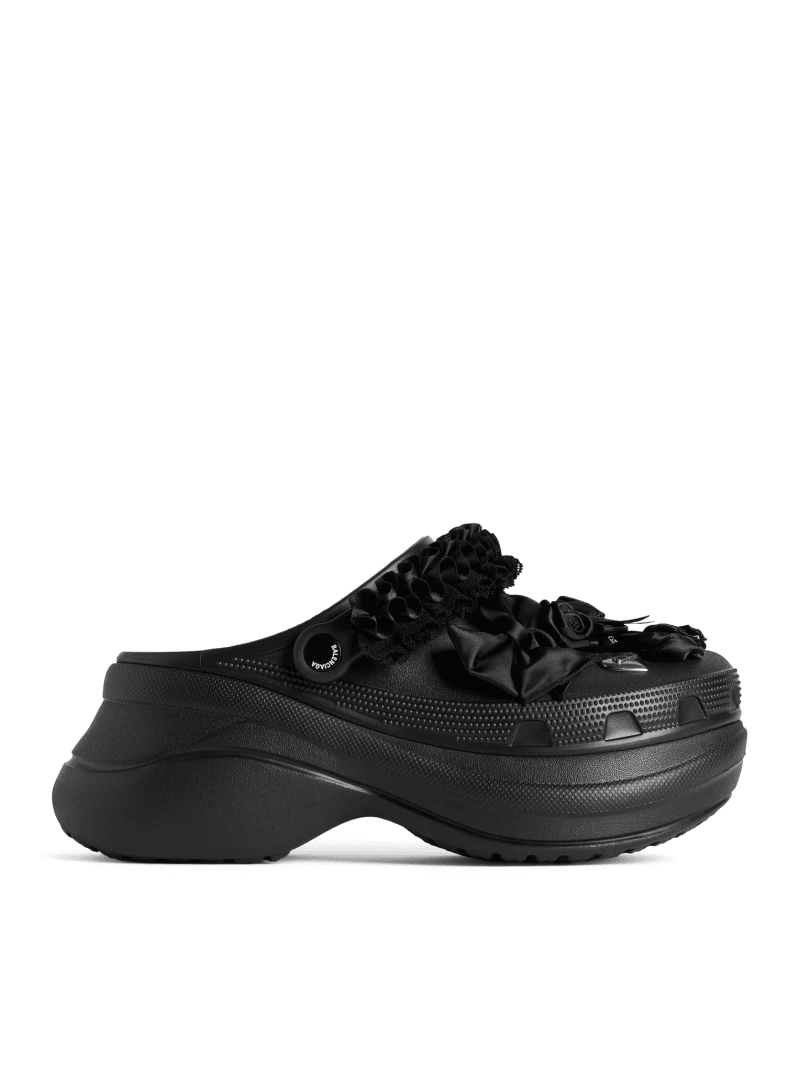CROCS JIBBITZ SABOT IN BLACK - Balenciaga - Woman