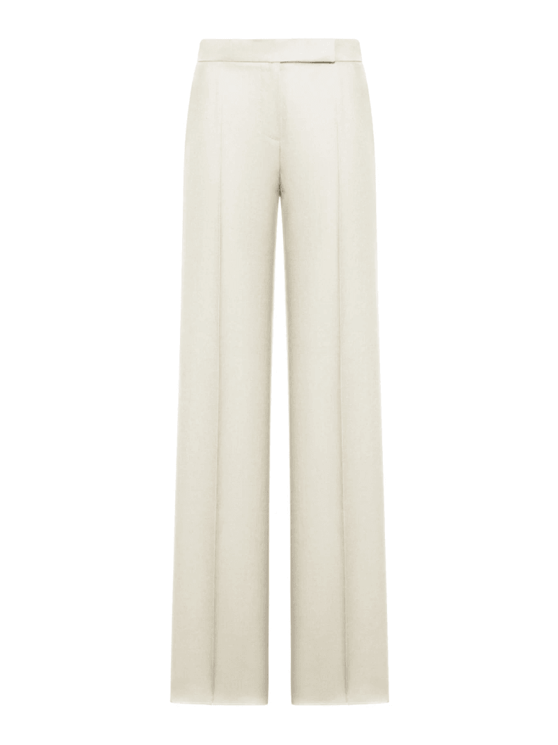 BADESSE TAILORED LINEN TROUSERS - Max Mara - Woman