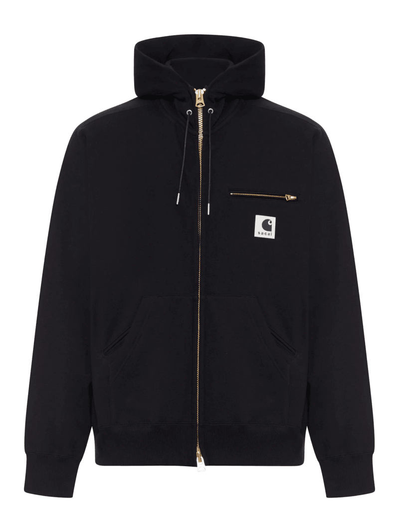 COTTON JERSEY HOODIE - Sacai X Carhartt - Man