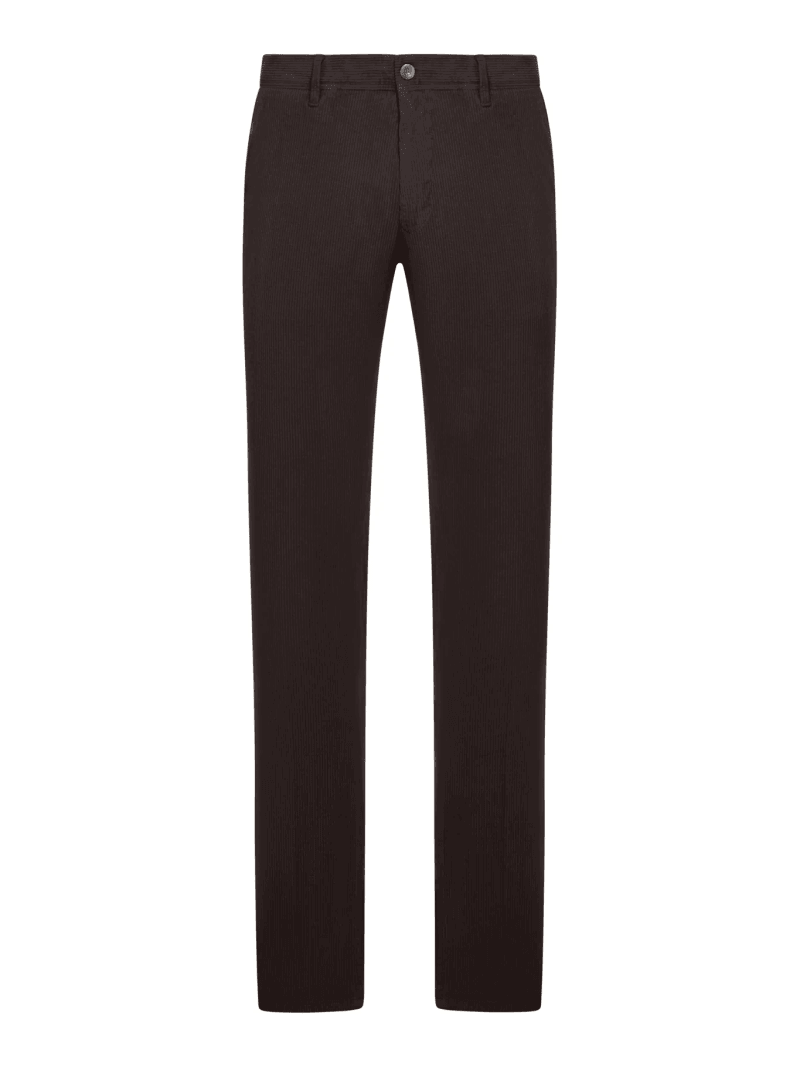 SLIM FIT CORDUROY TROUSERS - Incotex - Man
