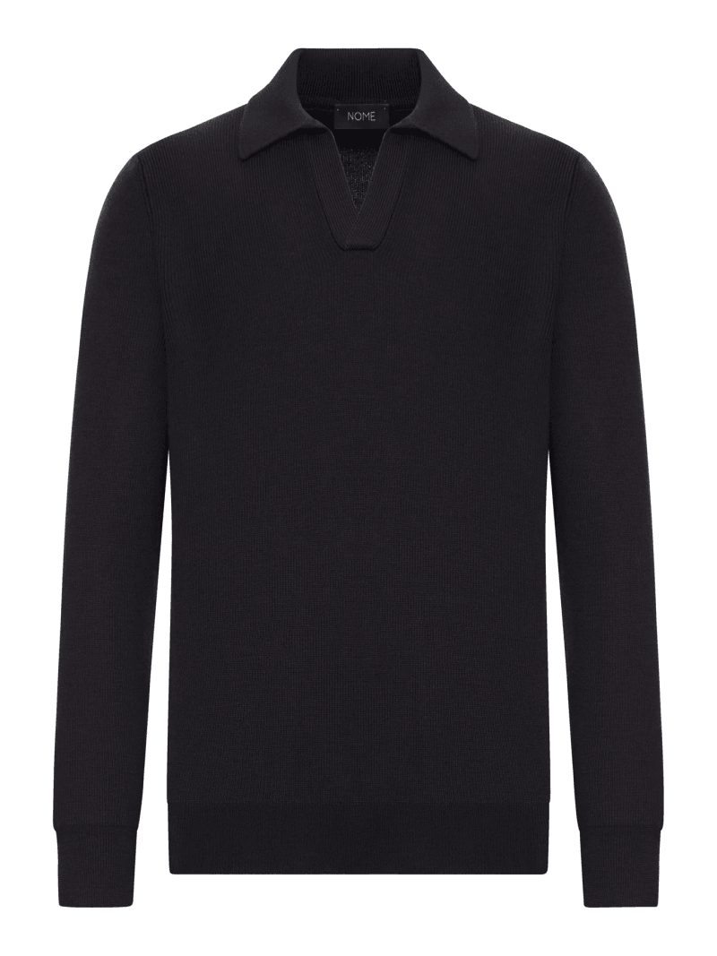 V-NECK POLO SHIRT - Nome G - Man