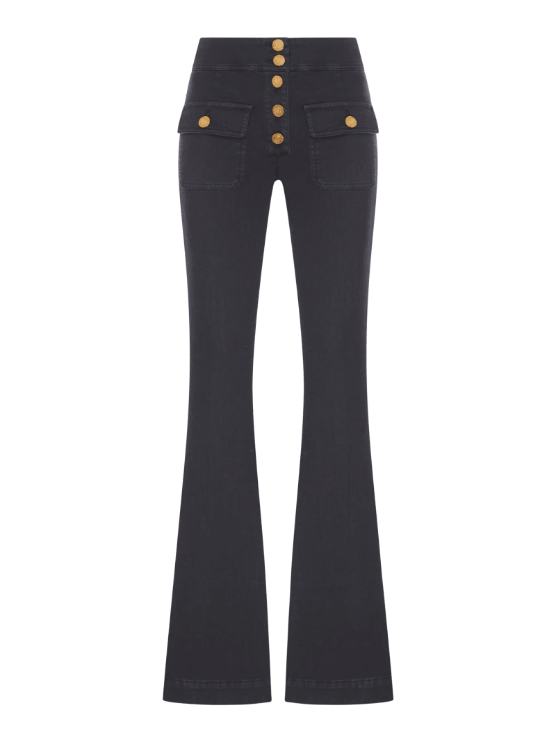 ANAIS HIGH-WAISTED JEANS - Seafarer - Woman