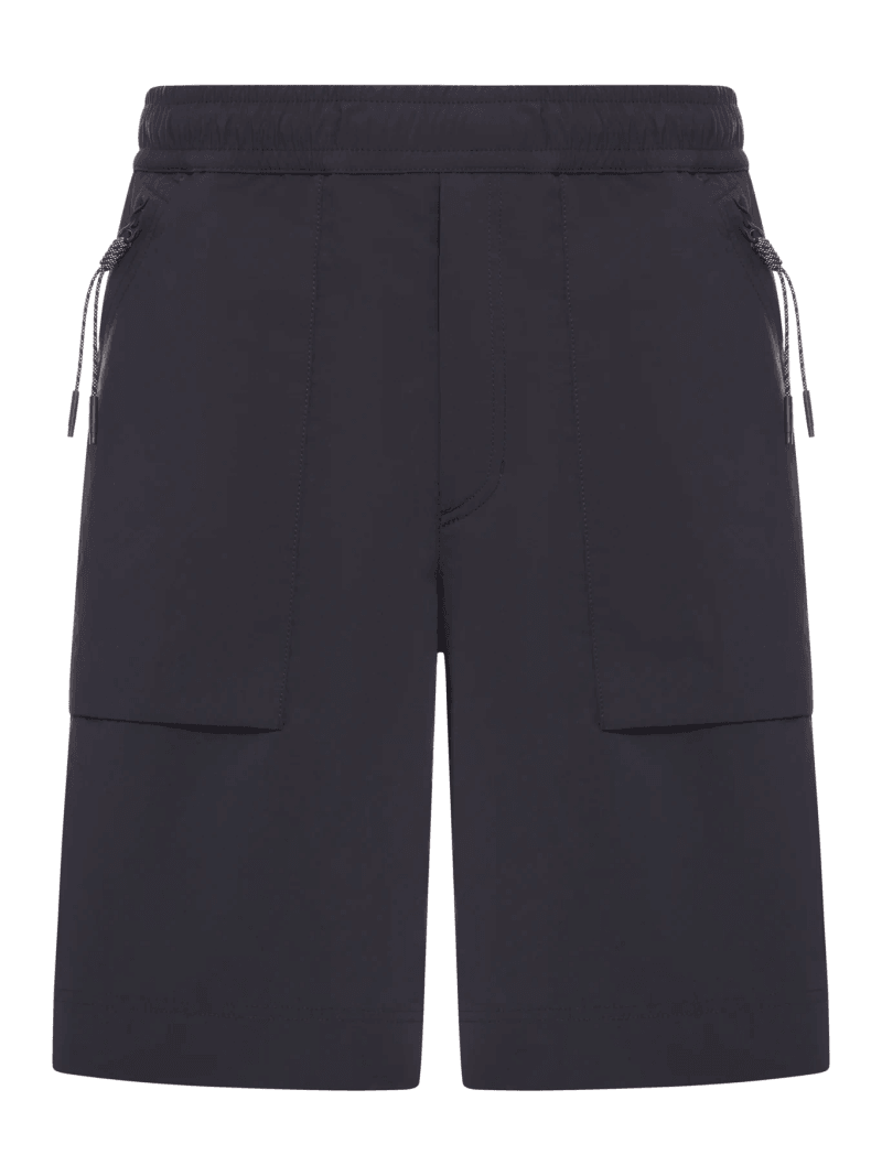 TECHNICAL FABRIC SHORTS - Moncler Grenoble - Man
