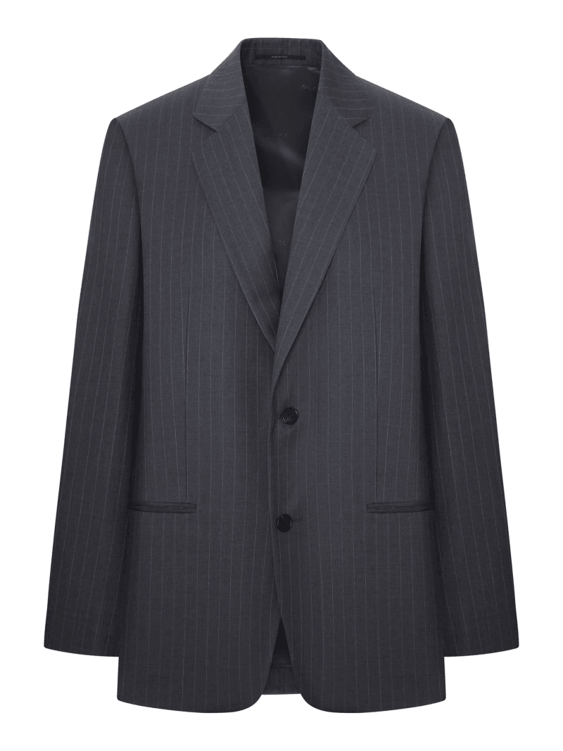 PINSTRIPED WOOL JACKET - Gucci - Woman