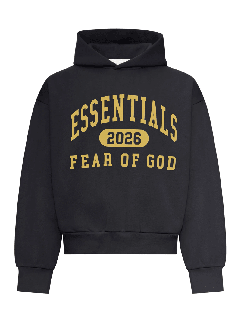 CLASSIC HOODIE WITH PRINTED LOGO - Fear Of God Essentials - Man