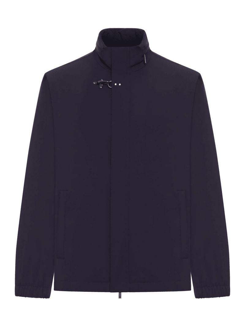 STRETCH JERSEY TRAVEL JACKET - Fay Archive - Man