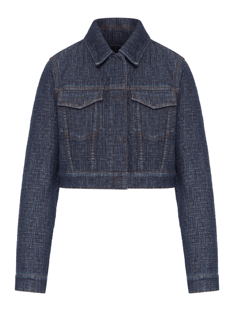 FF DENIM JACKET - Fendi - Woman