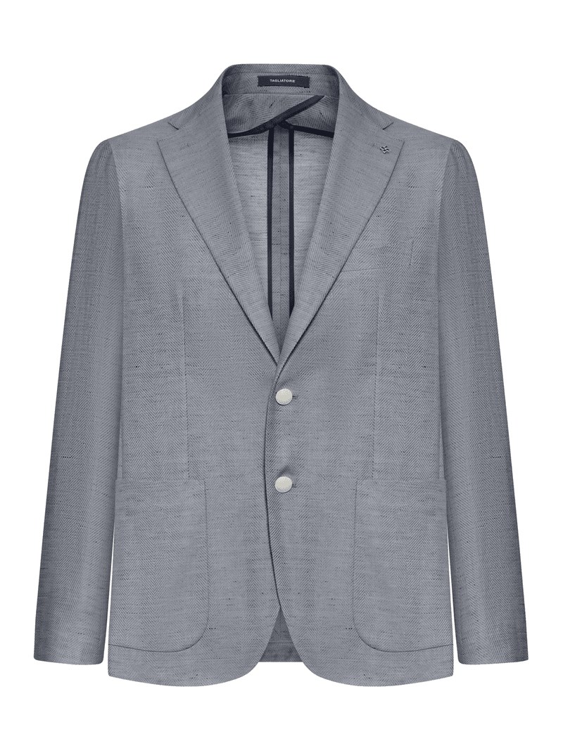 MONTECARLO TAILORED LINEN JACKET - Tagliatore - Man